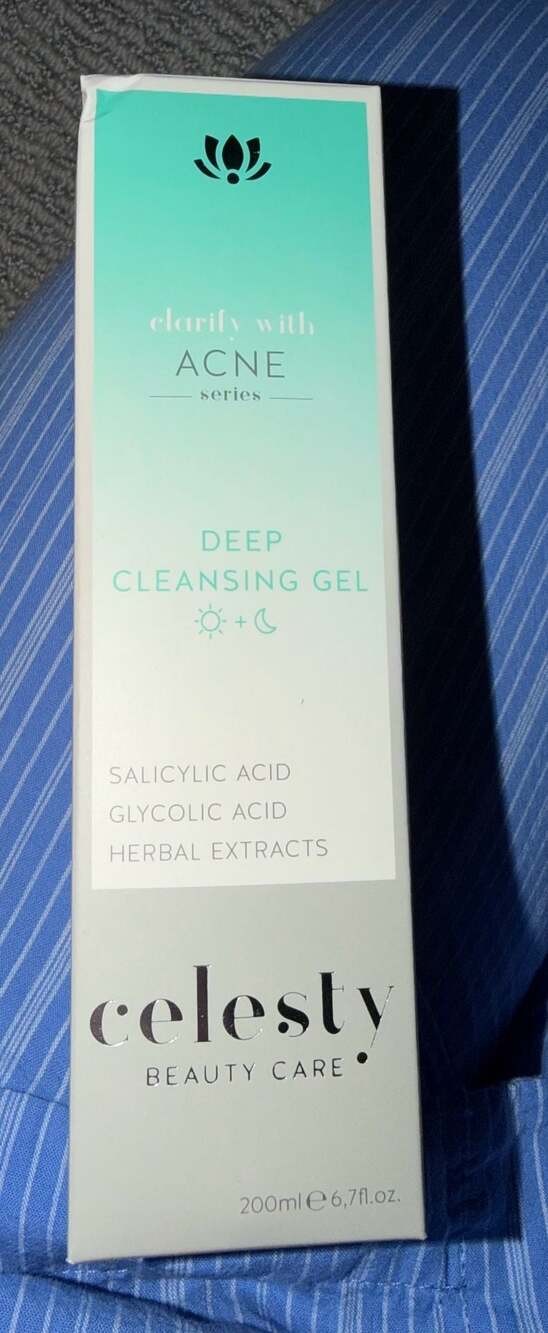 Celesty Beauty Care Clarify with Acne Series Deep Cleansing Gel 200ml